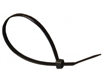 100mm x 2.5mm Black Cable Ties (100 per pack)